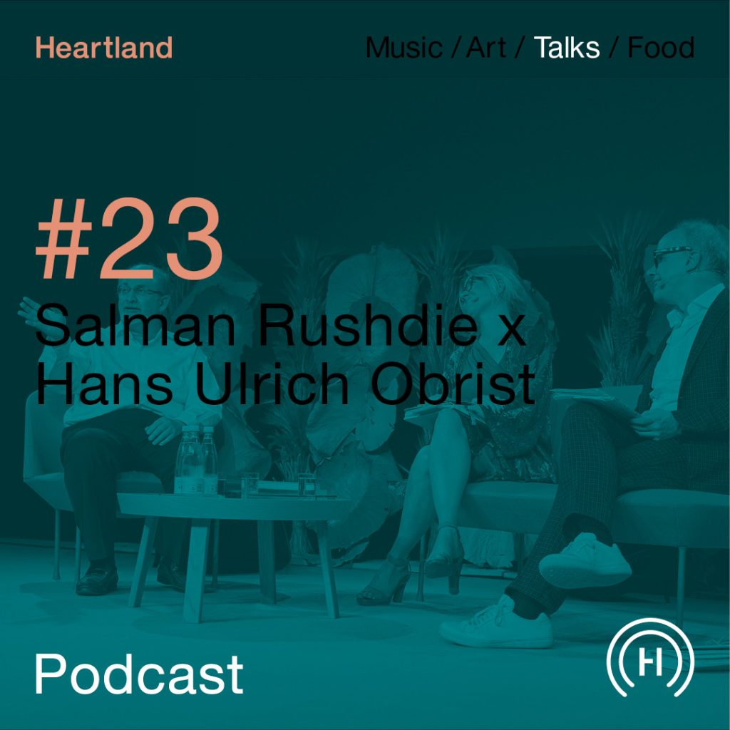 Heartland Festival podcast med Salman Rushdie og Hans Ulrich Obrist