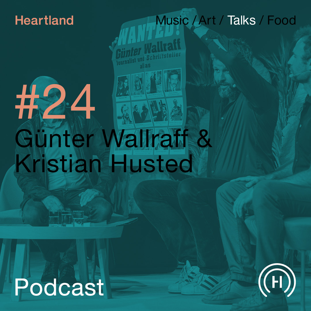 Heartland Festival podcast med Günter Wallraff og Kristian Husted