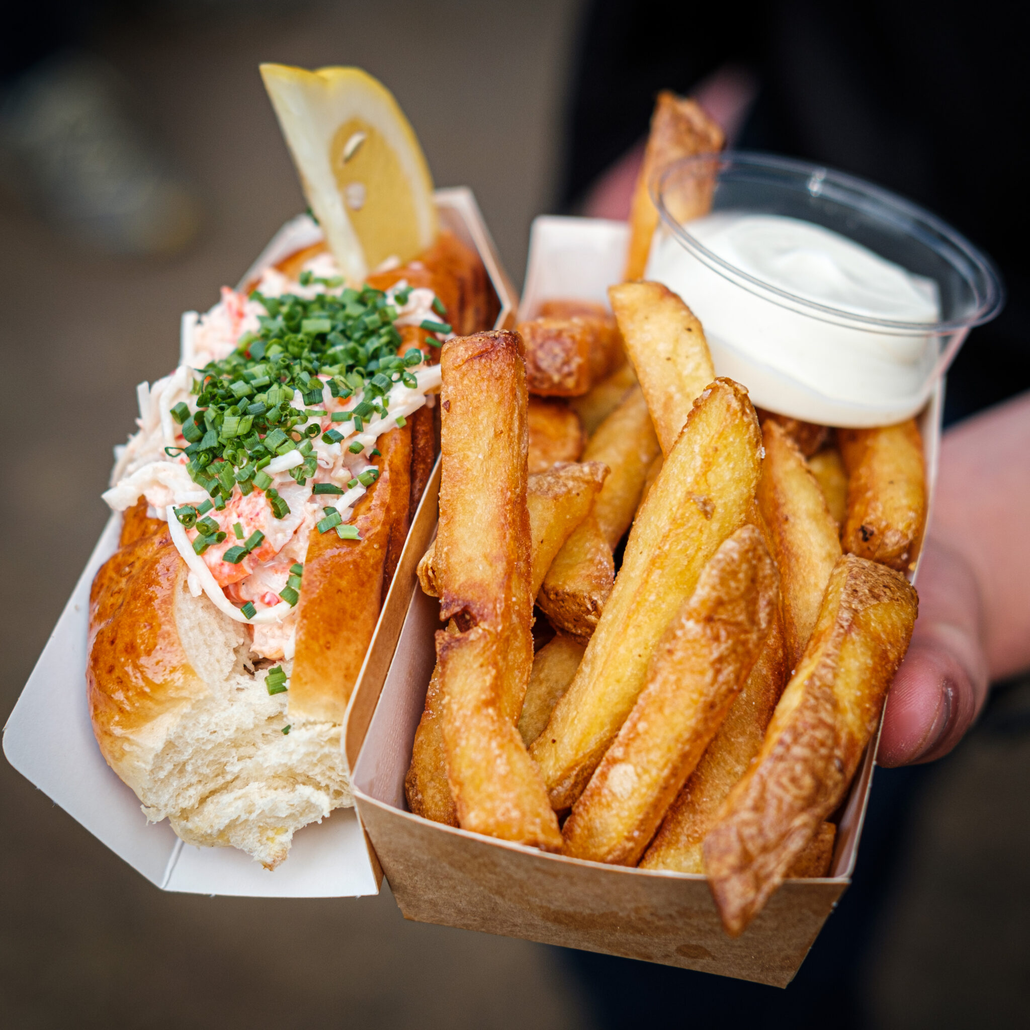 Fish and Chips serveres ved Heartland Festival