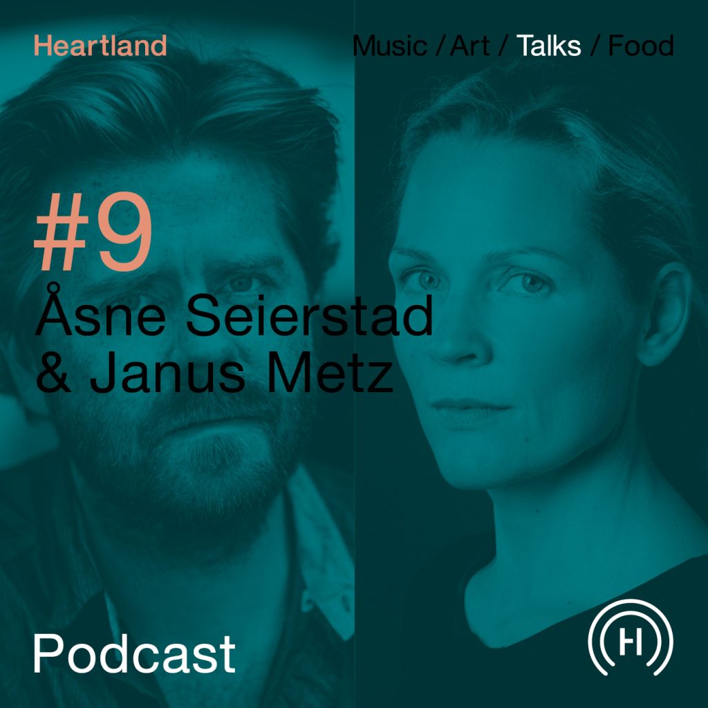Heartland Festival podcast med Åsne Seierstad og Janus Metz