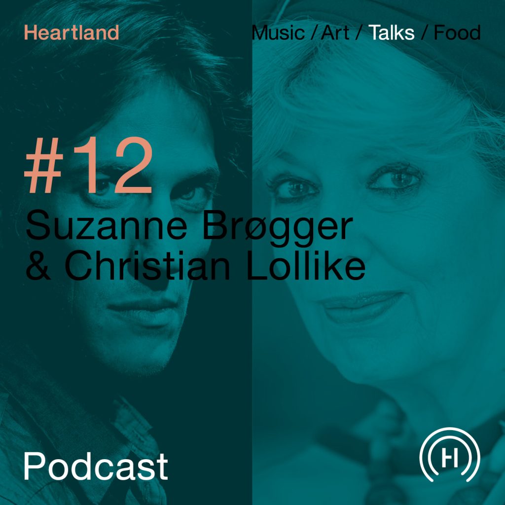 Heartland Festival podcast med Suzanne Brøgger og Christian Lollike