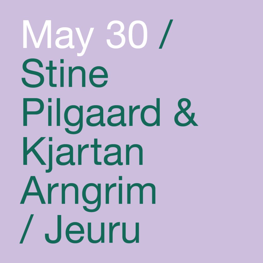 Heartland Festival May 30 / Stine pilgaard & Kjartan Arngrim / Jeuru