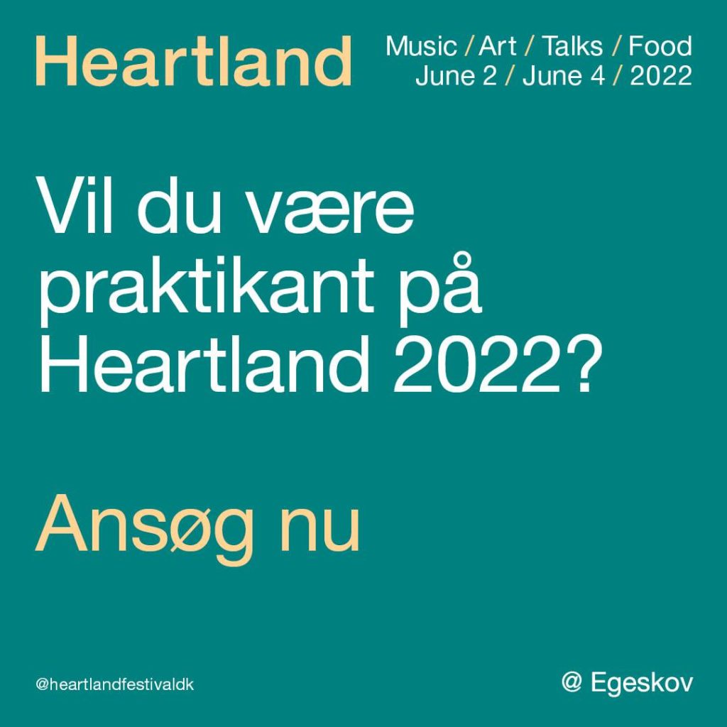 Heartland Festival 2022 ansøg om praktikant