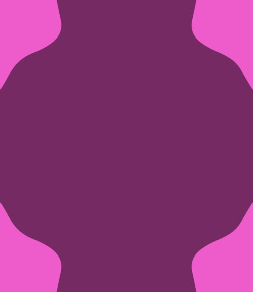 Pink organisk mønster