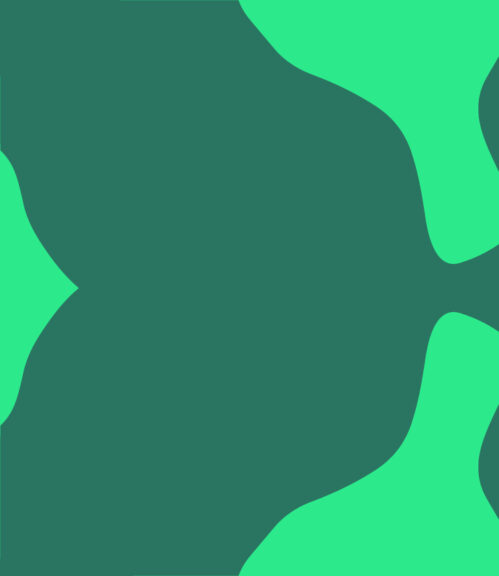 Grønt organisk mønster