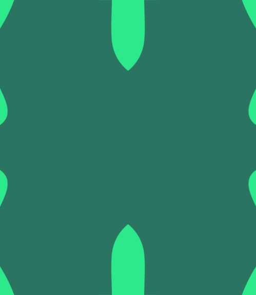 Grønt organisk mønster