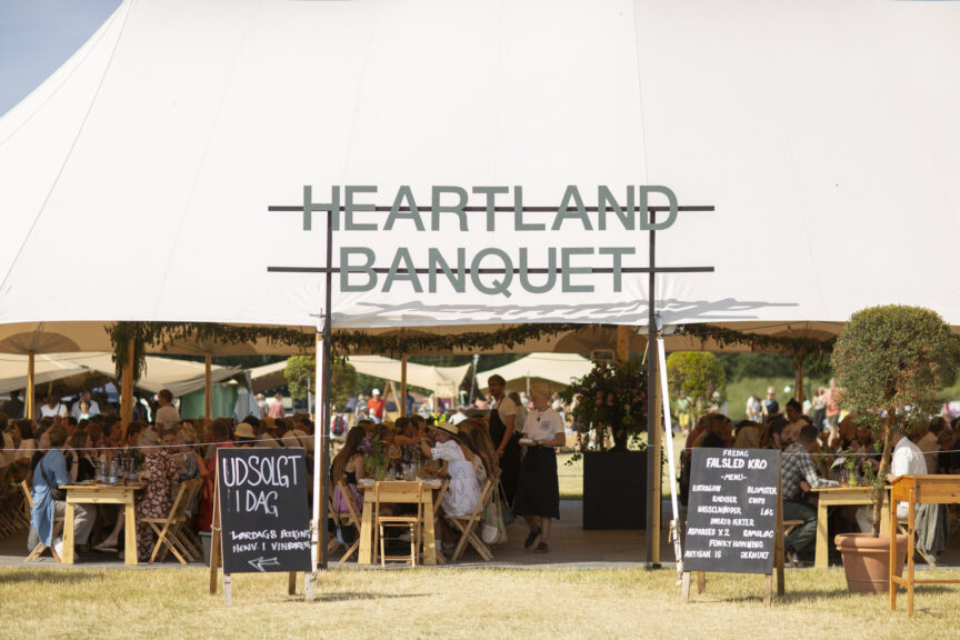 Heartland Banquet teltet på Meadow